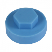 19 Hex Head Cover Cap Cornflower Pack 1000