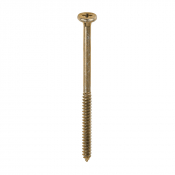 4.8x80 Element Screw Zinc & Yellow Plated Timco Pack 200