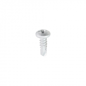 4.2x13 Reinforced Frame Screw 410 Stainless Steel & Silver Organic Timco 130 Range Pack 1000