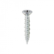 4.3x25 Unreinforced Frame Screw Zinc Plated Timco 100 Range Pack 1000