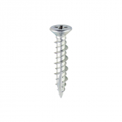 4.8x25 Unreinforced Frame Screw Zinc Plated Timco 100 Range Pack 1000