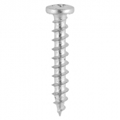 4.8x20 Friction Stay Screw 410 Stainless Steel & Silver Organic Timco 215 Range Pack 1000