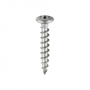 4.3x25 Friction Stay Screw 410 Stainless Steel & Silver Organic Timco 211 Range Pack 1000