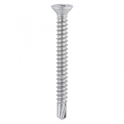 3.9x32 Reinforced Frame Screw 410 Stainless Steel & Silver Organic Timco 120 Range Pack 1000