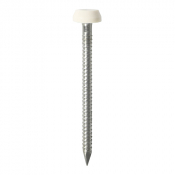 25x2.1 Polymer Headed Pin A4 White (Head Diameter 6.2) Pack 64