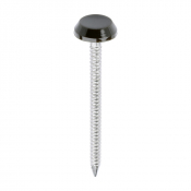 50x3.2 Polymer Headed Nail A4 (Head Diameter 12) Mahogany Pack 100