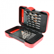 3-10mm HSS Brad Point Wood Bit Set Pack 15