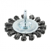 75 Drill Twisted Knot Steel Wire Wheel Brush Timco Ea
