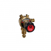 Single Stage Acetylene Regulator Plugged 25 Bar, 1.5 Bar Outlet Base Entry