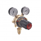 Two Stage Acetylene Regulator 2 Gauge 25 Bar, 1.5 Bar Outlet Base Entry