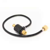 TIG Dinse 35-95mm² Connector 3/8Bsp Power Connection x 3/8Bsp Hose Connection 0.5 Metre