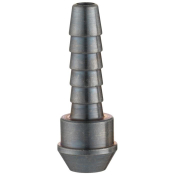 Coned Tailpiece 6.35mm (1/4) i/d Hose (needs BSP Parallel 3/8 Union Nut)