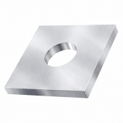 M16x50x3 Square Plate Washer DIN 436 A2 Pack 50