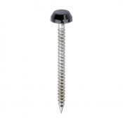 30x2.1 Polymer Headed Pin A4 Anthracite Grey (Head Diameter 6.2) Pack 250