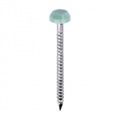 30x2.1 Polymer Headed Pin A4 Chartwell Green (Head Diameter 6.2) Pack 250
