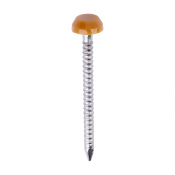 30x2.1 Polymer Headed Pin A4 Oak (Head Diameter 6.2) Pack 250