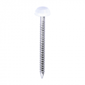 30x2.1 Polymer Headed Pin A4 White (Head Diameter 6.2) Pack 250
