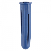 Plastic Wall Plug Blue Pack 40