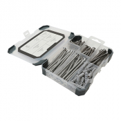 Woodscrew, Plug & Drill Bit Assortment A2 Pack 91