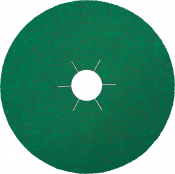 180x22 Star Hole Fibre Sanding Disc FS966ACT P40 Klingspor Pack 25