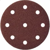 125mm Velcro With Holes (GLS27 Pattern) Wood Sanding Disc P80 PS22K Klingspor Pack 50