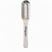6x18x6 Ball Nosed Cylinder Shaped Carbide Burr HF100C Steel Cut (Cut 10)