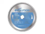 185x20x68T Mitre Saw Blade Light Blue Thin Steel Evolution