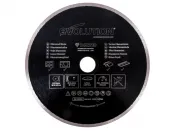 210x25.4 Continuous Diamond Mitre Saw Blade Black Masonry Evolution