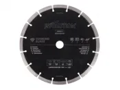 255x22.2 Segmented Diamond Disc Cutter Masonry Blade Black Evolution