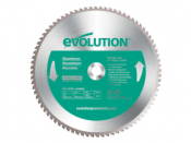 355x25.4x80T Chop Saw Blade Green Aluminum Evolution