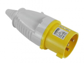 Yellow Plug 32A 110V IP44 Faithfull