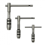 Tap Wrench Ratchet Set M1-M12 Faithfull Set of 3