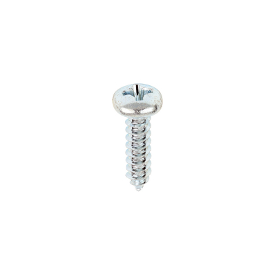 No8x5/8 Pozi Pan Ab Point Self Tapping Screw DIN 7981CZ Zinc Plated Pack 200