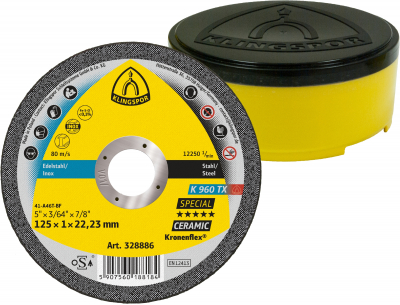 115x1x22.23 Metal Slitting Disc K960TX SPECIAL Klingspor Pack 25