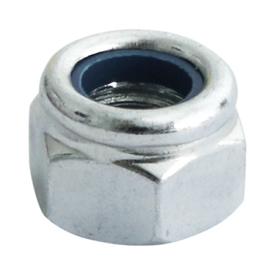 M10 Type P Nyloc Nut DIN 982 Zinc Plated Gr.8 Pack 100