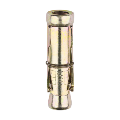 M10 Shield Only Anchor Zinc & Yellow Plated Pack 50