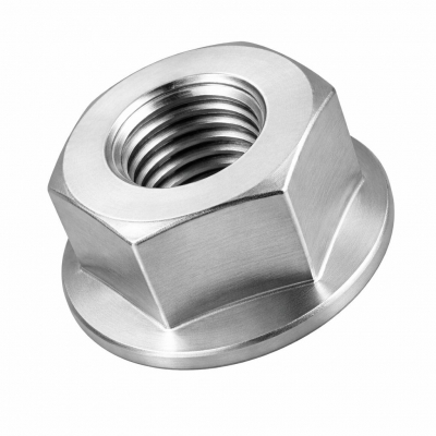 M4 Serrated Flanged Nut DIN 6923 A2 Pack 500