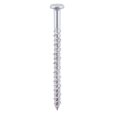6.0x100 Torx Pan Masonry Screw Zinc Plated Timco Pack 100