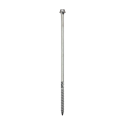 6.7x200 Hex Countersunk Timber Screw A4 Pack 25