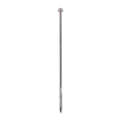 6.7x250 Hex Countersunk Timber Screw A4 Pack 25