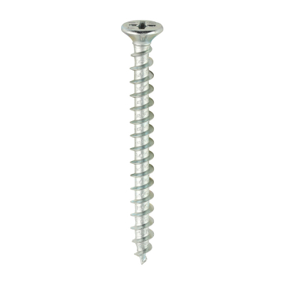 4.3x45 Unreinforced Frame Screw Zinc Plated Timco 200 Range Pack 500