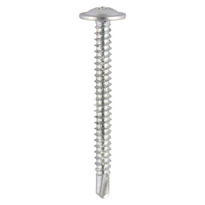 4.8x100 Baypole Screw Zinc Plated Timco Pack 200