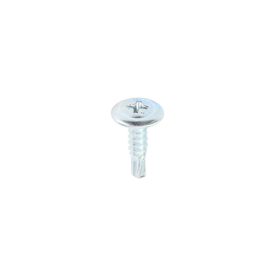 4.2x16 Phillips Wafer Head Self Drilling Screw Zinc Plated Pack 1000