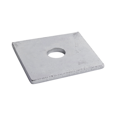 M12x50x3 Square Plate Washer DIN 436 Hot Dipped Galvanised Pack 100