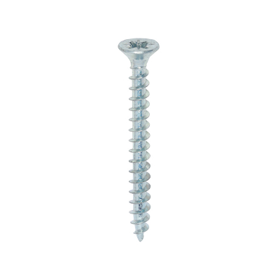 4x40 Pozi Countersunk Chipboard Screw Zinc Plated Timco Solo Range Pack 200