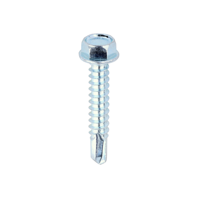 5.5x32 Hex Metal to Light Section Steel S/D Screw Zinc Pack 500
