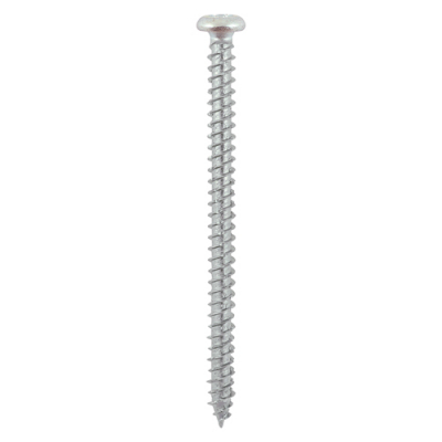 7.5x100 Torx Pan Masonry Screw Zinc Plated Timco Pack 100