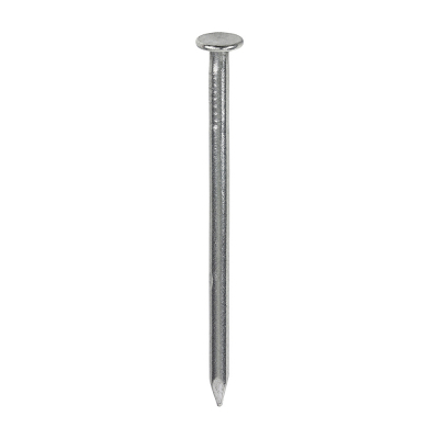 3.35x65 Round Wire Nail Bright Mild Steel Timco Pack 1KG