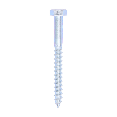 6x60 Coachscrew DIN 571 Zinc Plated Pack 200