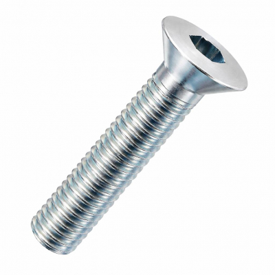 M12x45 Socket Countersunk Screw DIN 7991 Zinc Plated Pack 50